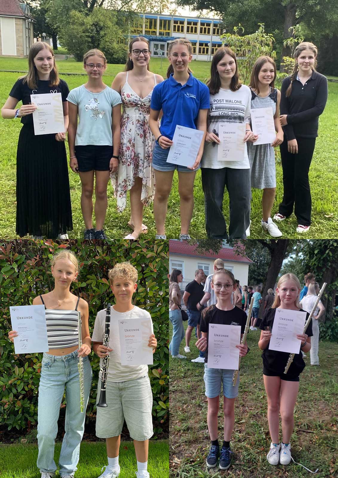 Unsere Schüler waren auch in den Ferien fleißig