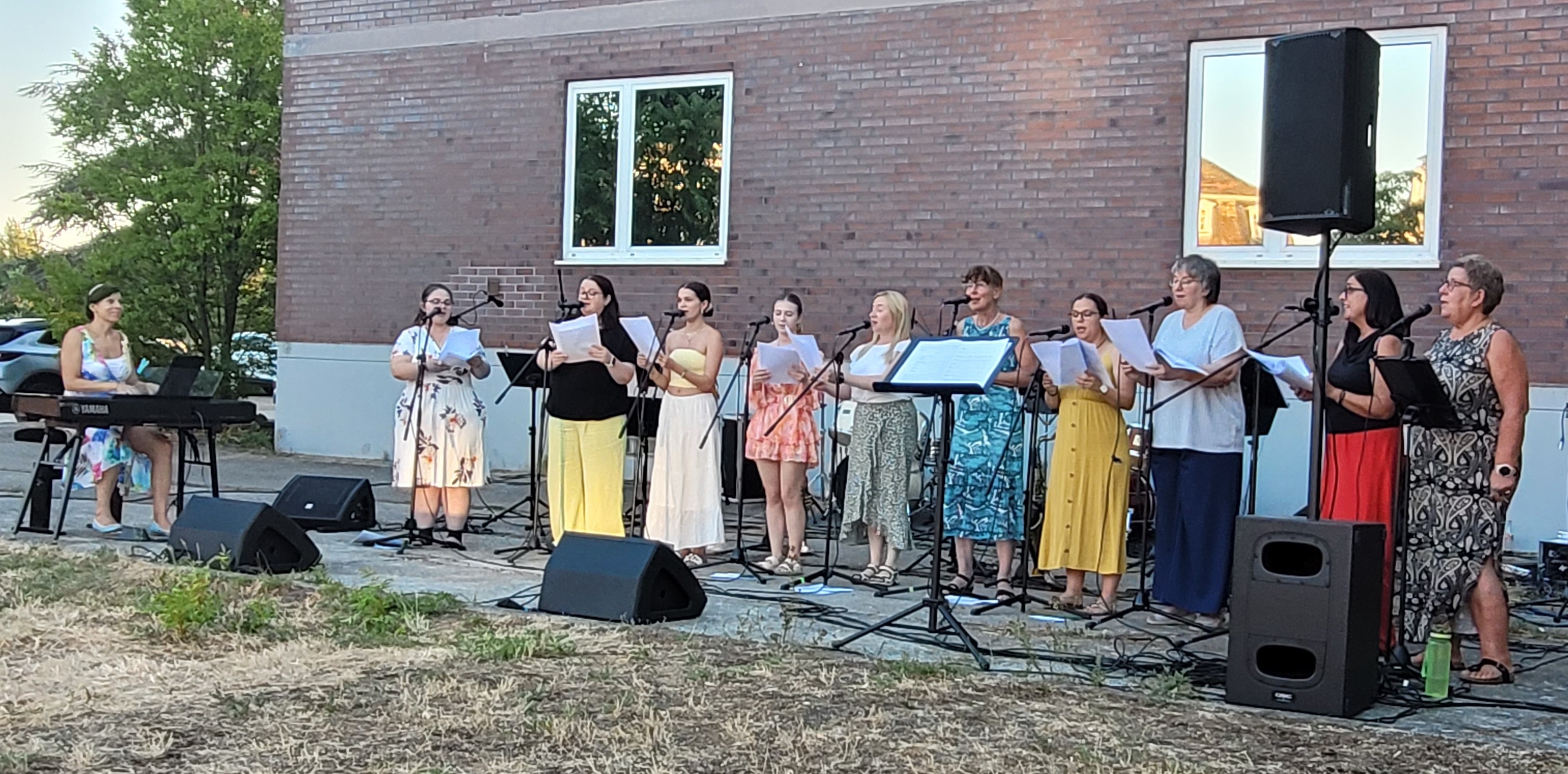 Open-Air-Konzert des Fachbereichs Jazz/Pop begeistert Publikum